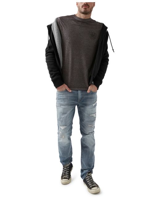 BUFFALO David Bitton Fasox Fleece Lined Full-Zip Sweatshirt