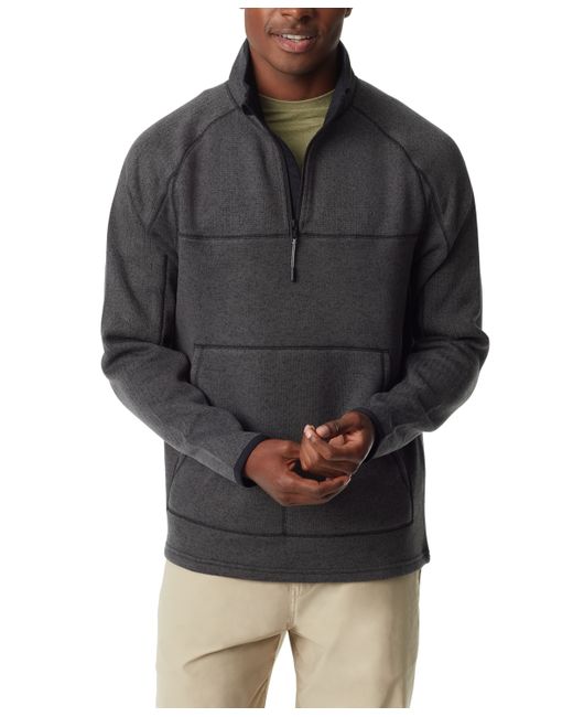 Bass Outdoor Quarter-Zip Long Sleeve Pullover Sweater