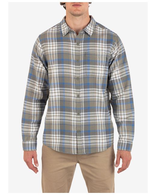 Hurley Portland Flannel Long Sleeve Shirt