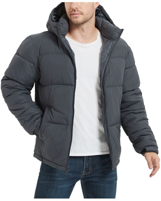Hawke & Co. Hawke Co. Quilted Zip Front Hooded Puffer Jacket