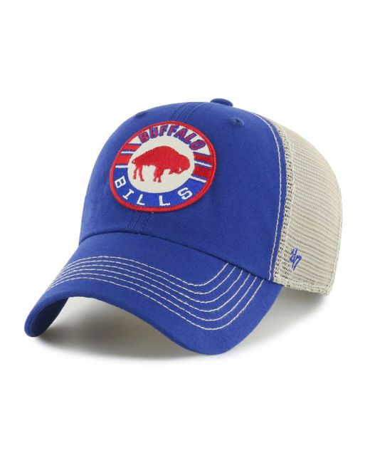 '47 Brand 47 Brand Natural Buffalo Bills Notch Trucker Clean Up Adjustable Hat