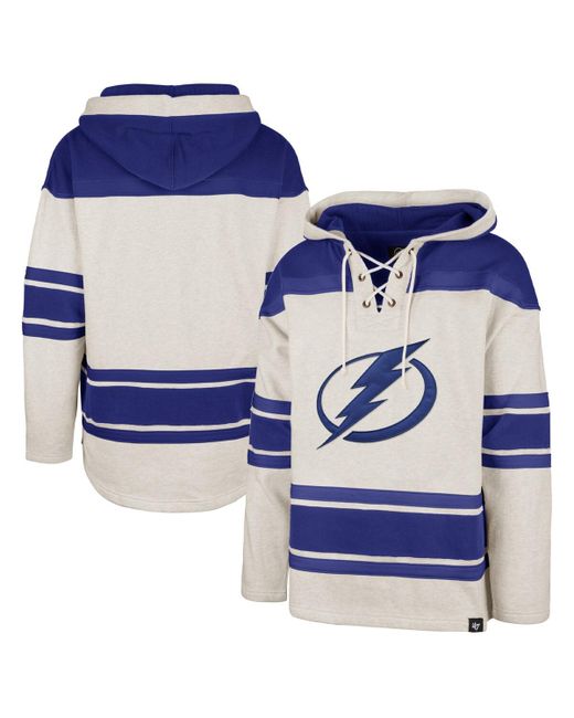 '47 Brand 47 Brand Tampa Bay Lightning Rockaway Lace-Up Pullover Hoodie