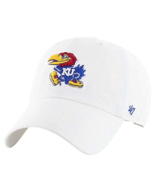 '47 Brand 47 Brand Kansas Jayhawks Clean Up Adjustable Hat