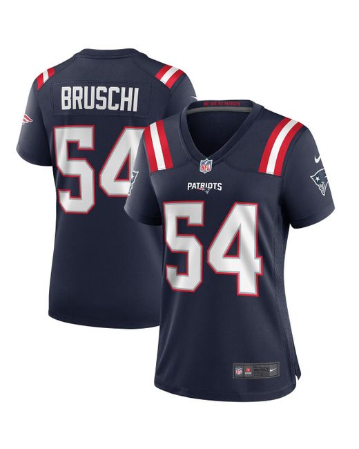 Nike Tedy Bruschi New England Patriots Game Retired Player Jersey