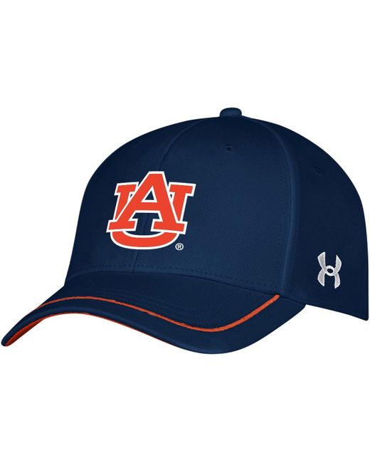Under Armour Auburn Tigers Blitzing Accent Iso-Chill Adjustable Hat