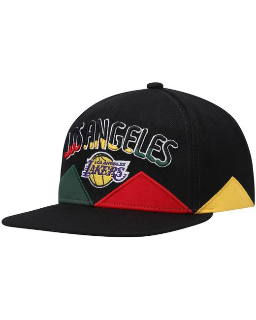 Mitchell & Ness Los Angeles Lakers History Month Snapback Hat