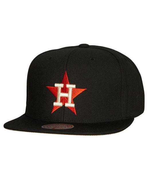 Mitchell & Ness Houston Astros Cooperstown Collection True Classics Snapback Hat