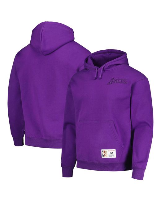 Mitchell & Ness Los Angeles Lakers Hardwood Classics Tonal Pullover Hoodie