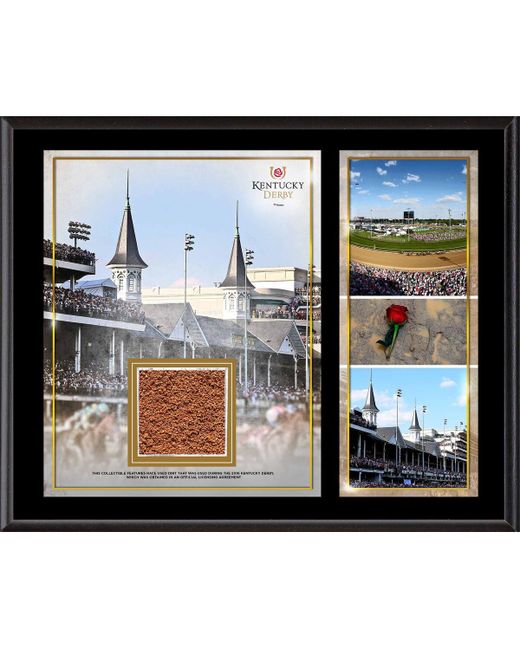 Fanatics Authentic Kentucky Derby 12 x 15 Sublimated Plaque with Race-Used Dirt