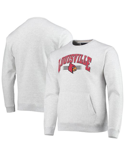 League Collegiate Wear Louisville Cardinals Upperclassman Pocket Pullover Sweatshirt
