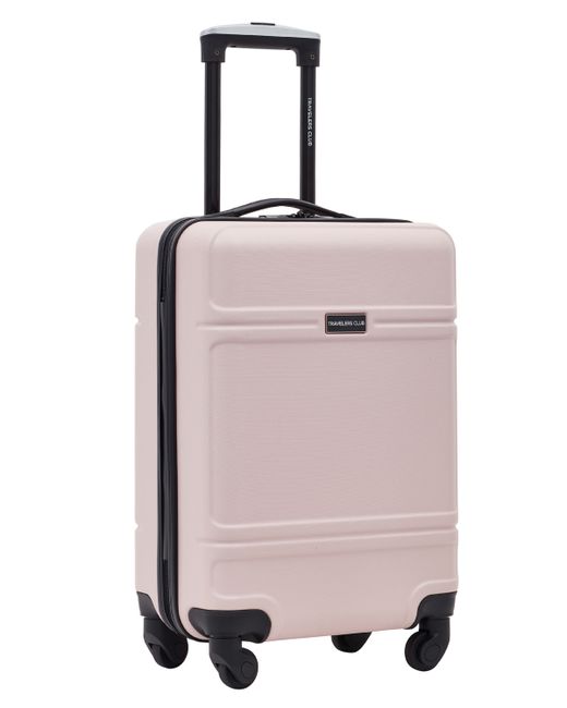 Travelers Club Skyline Collection 20 Rolling Carry-On with 360 Degree 4-Wheel System