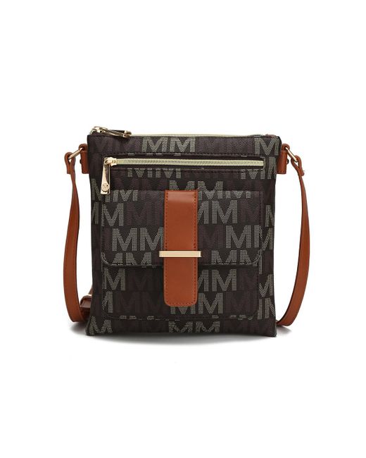 MKF Collection Jeni Multi Compartment Crossbody Bag by Mia K