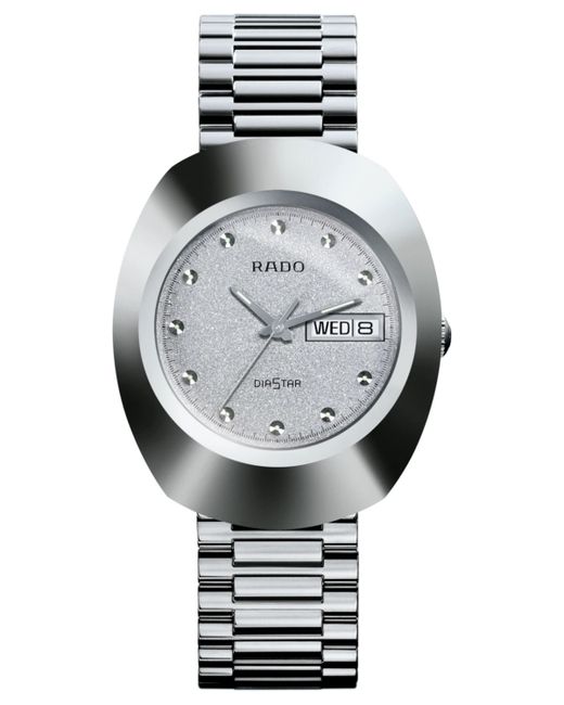 Rado Original Tone Stainless Steel Bracelet Watch 35mm