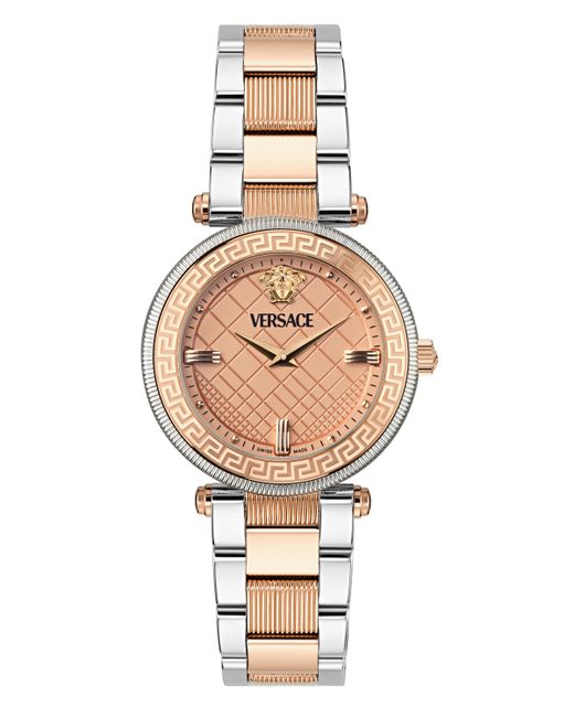 Versace Swiss Two-Tone Stainless Steel Bracelet Watch 35mm