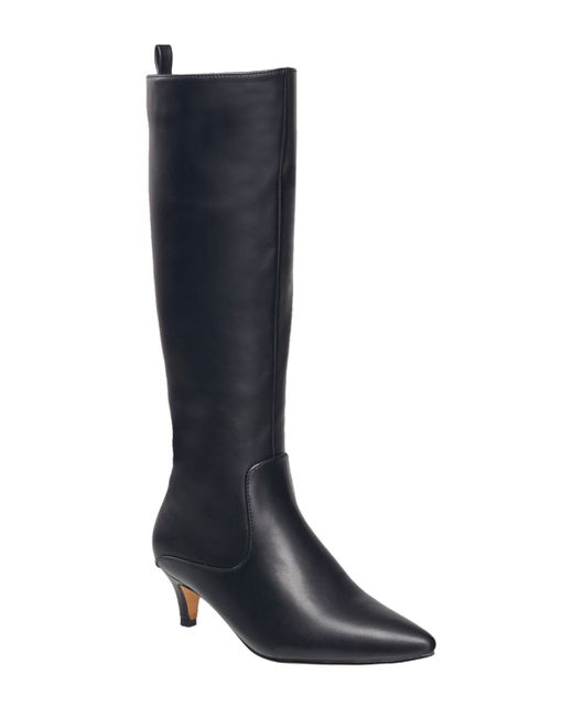 French Connection Darcy Kitten Heel Knee High Boots