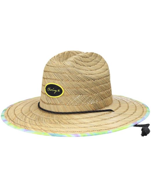 Hurley Capri Straw Lifeguard Logo Hat