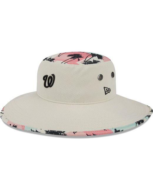 New Era Washington Nationals Retro Beachin Bucket Hat