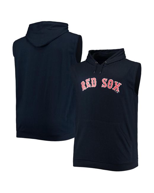 Profile Boston Red Sox Jersey Muscle Sleeveless Pullover Hoodie