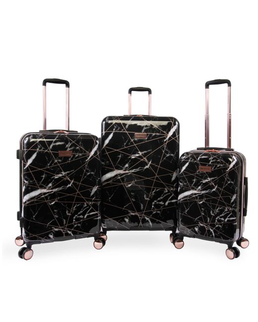 Juicy Couture Vivian 3-Piece Hardside Spinner Luggage Set