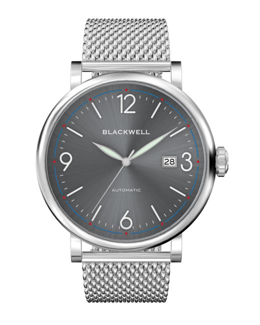 Blackwell Sunray Gray Dial with Tone Steel and Mesh Watch 44 mm
