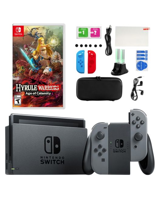 Nintendo Switch with Hyrule Warriors Accessory Kit