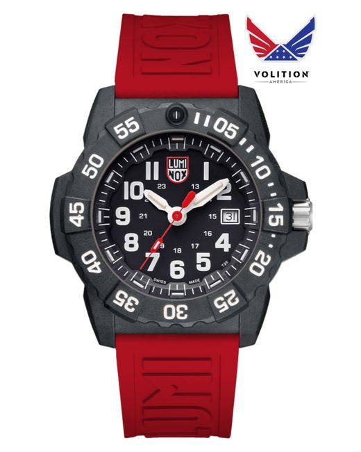 Luminox Swiss Volition Special Edition Navy Seal Military Dive Rubber Strap Watch 45mm
