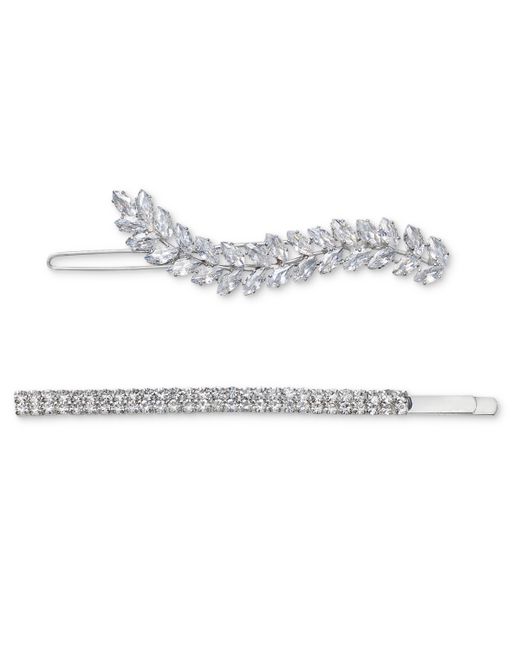 I.N.C. International Concepts 2-Pc. Tone Crystal Vine Bobby Pin Hair Barrette Set Created for