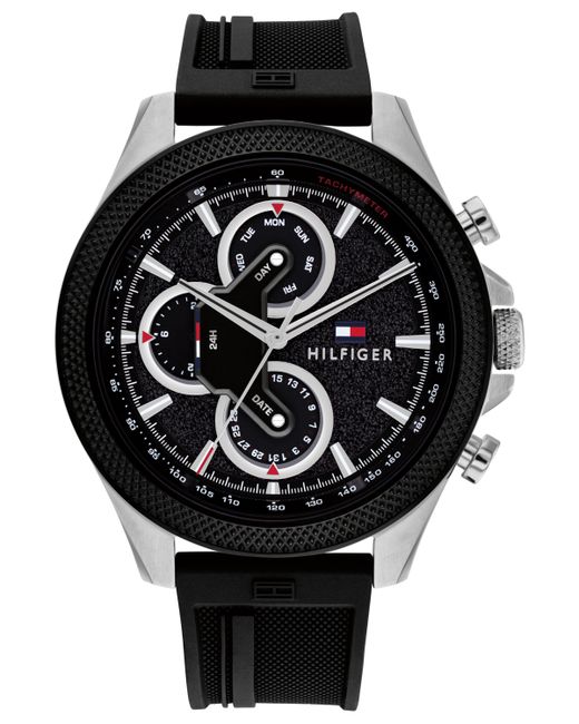 Tommy Hilfiger Multifunction Silicone Watch 46mm