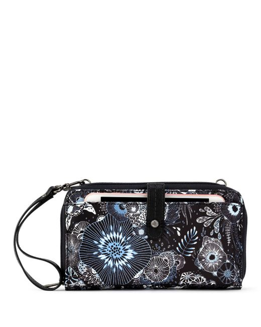 Sakroots Recycled Smartphone Crossbody Wallet