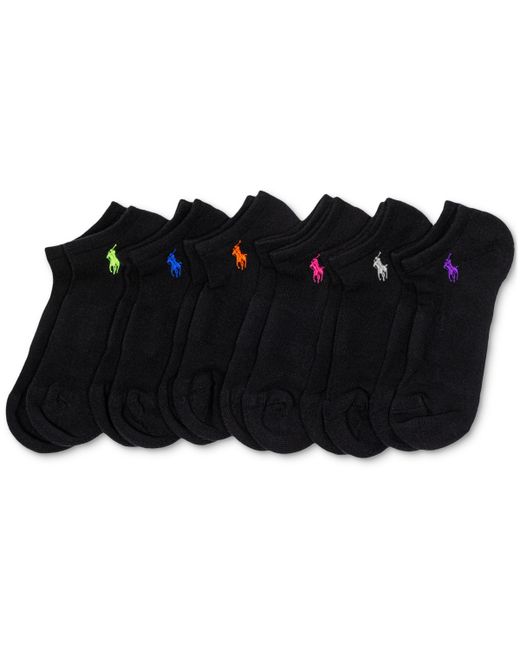 Polo Ralph Lauren 6-Pk. Cushion Low-Cut Socks