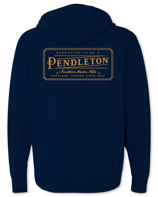 Pendleton Heritage Long Sleeve Logo Graphic Hoodie gold