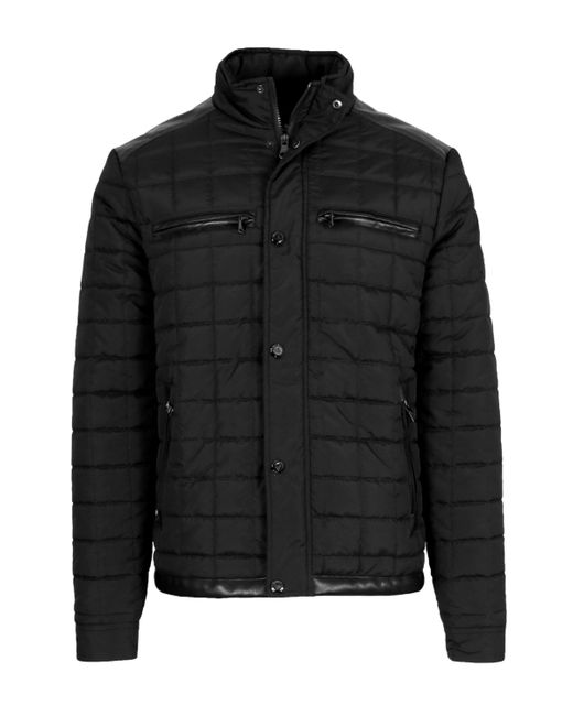 Spire By Galaxy Lightweight Quilted Jacket with Synthetic Trim Design