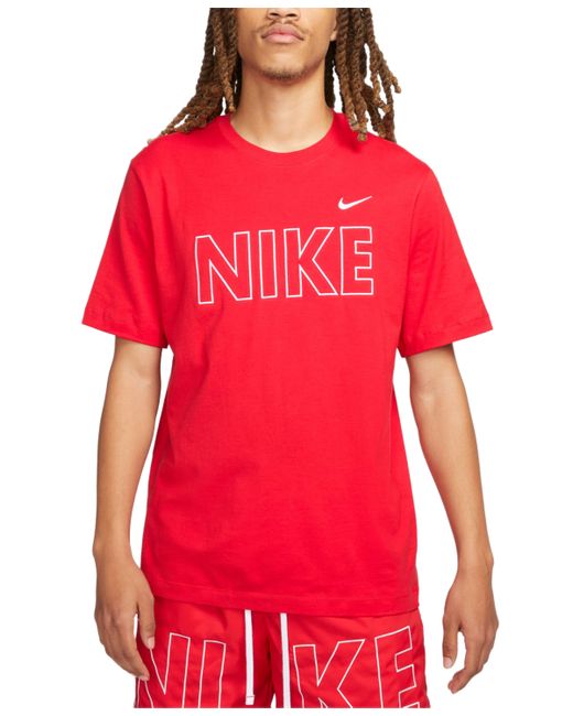 Nike Sportswear Logo Graphic Short Sleeve Crewneck T-Shirt