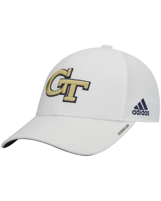 Adidas Georgia Tech Yellow Jackets 2021 Sideline Coaches Aeroready Flex Hat