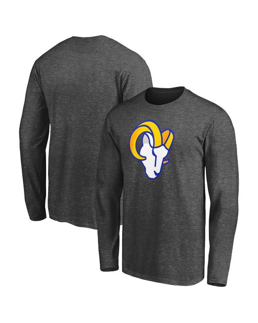 Fanatics Los Angeles Rams Big and Tall Primary Logo Long Sleeve T-shirt