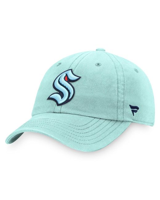 Fanatics Seattle Kraken Core Primary Logo Adjustable Hat