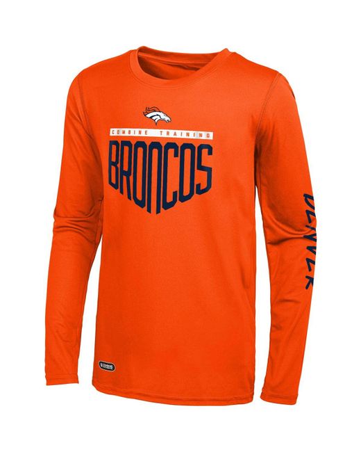 Outerstuff Denver Broncos Impact Long Sleeve T-shirt