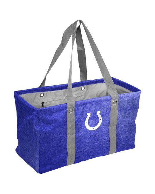 Logo Brands and Indianapolis Colts Crosshatch Picnic Caddy Tote Bag