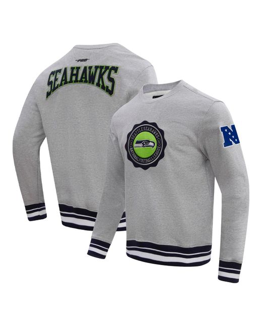 Pro Standard Seattle Seahawks Crest Emblem Pullover Sweatshirt