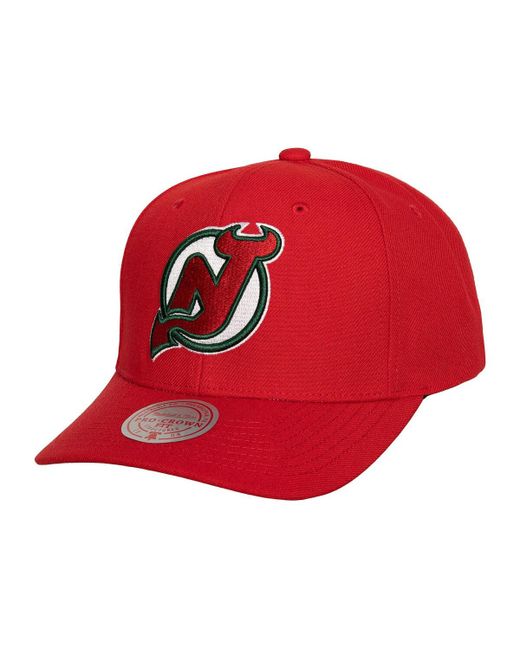 Mitchell & Ness New Jersey Devils Team Ground Pro Adjustable Hat