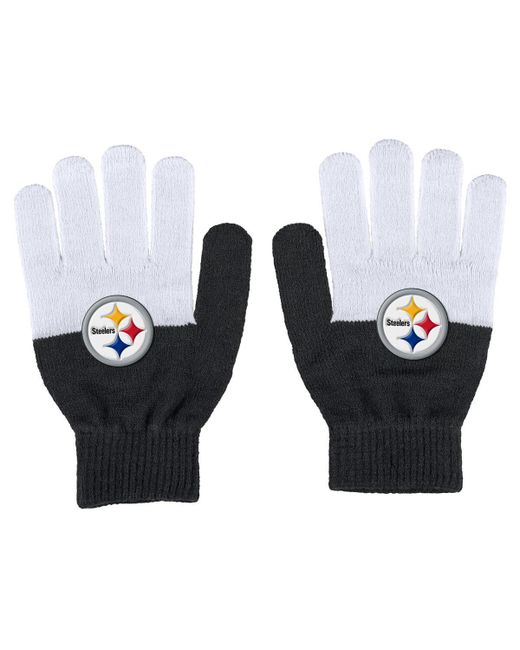 Wear By Erin Andrews Pittsburgh Steelers Block Gloves