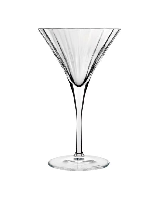 Luigi Bormioli Bach 8.25 Oz Martini Glasses Set of 4