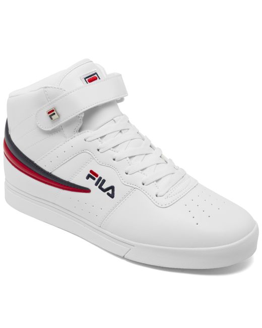 Fila Vulc 13 Mid Plus Casual Sneakers from Finish Line Navy