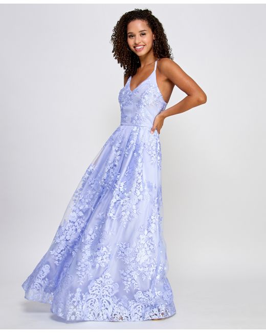 Bcx Juniors Embroidered Gown Created for