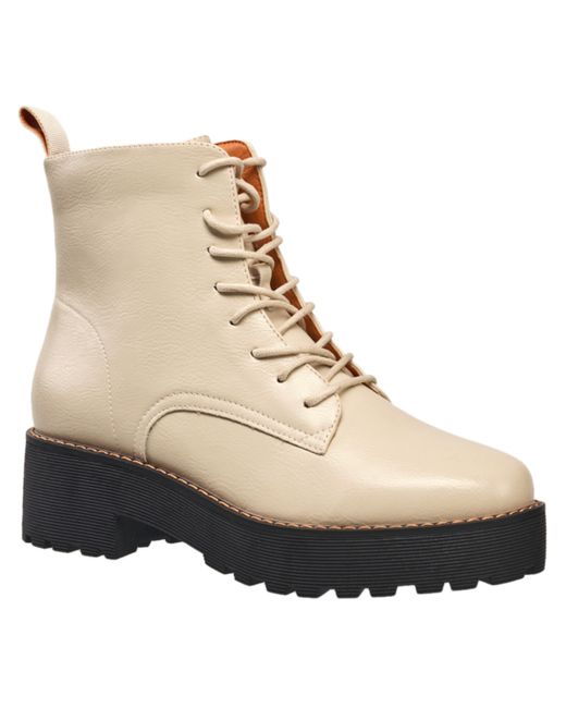 French Connection Grace Lace-Up Combat Boots