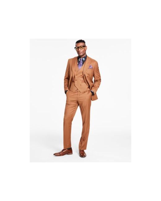 Tayion Collection Classic Fit Wool Suit