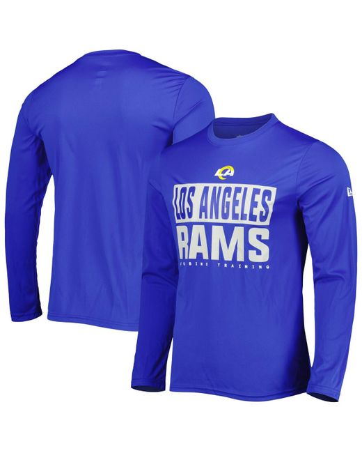 New Era Los Angeles Rams Combine Authentic Offsides Long Sleeve T-shirt