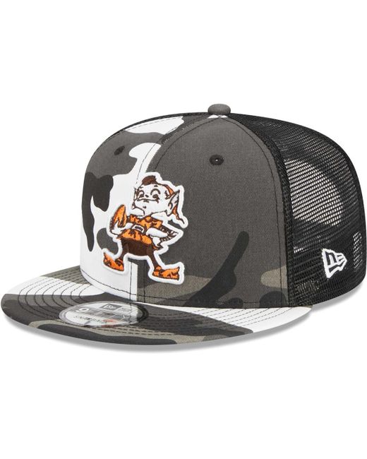 New Era Urban Cleveland Browns 9FIFTY Trucker Snapback Hat