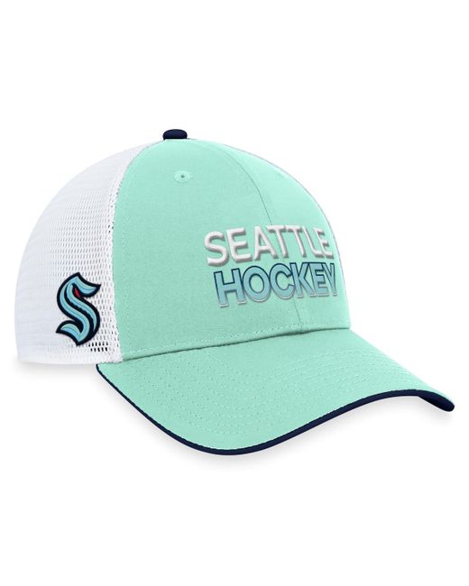 Fanatics Seattle Kraken Authentic Pro Rink Trucker Adjustable Hat