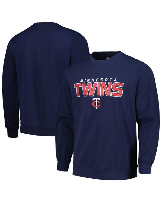 Stitches Minnesota Twins Pullover Sweatshirt